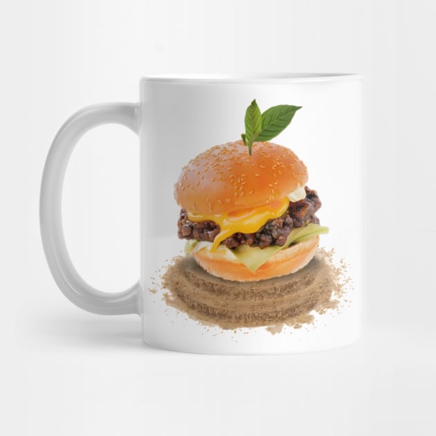 I eat Sand Burgers by SimpliPrinter